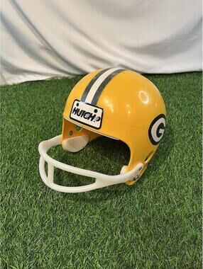 VINTAGE HUTCH LITTLE PROS NFL UNIFORM Green Bay Packers Helmet Small Youth 6-8